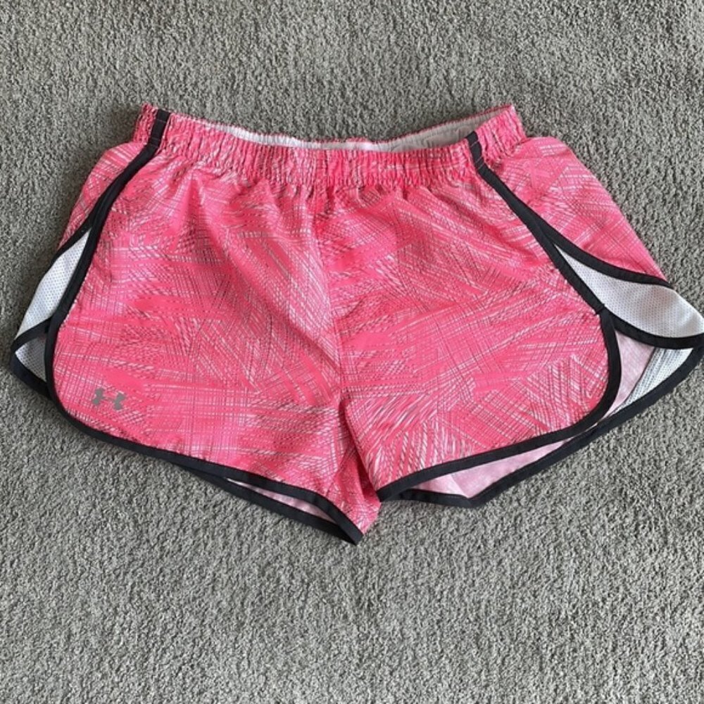 EC Under Armour Pink Lined Drawstring Athletic Short - Size XS